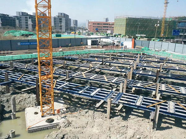 預(yù)應(yīng)力型鋼組合支撐-浙江交控城市發(fā)展有限公司舞陽街道 2021-003-1、003-2 號地塊施工(一標(biāo)段)