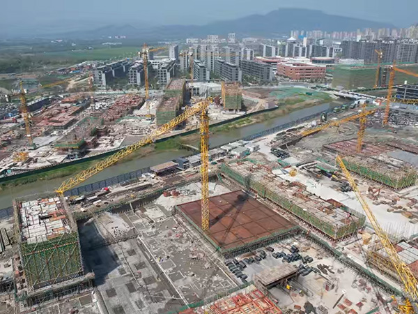 PC組合工法樁-浙江交控城市發(fā)展有限公司舞陽街道 2021-003-1、003-2 號地塊施工(一標段)